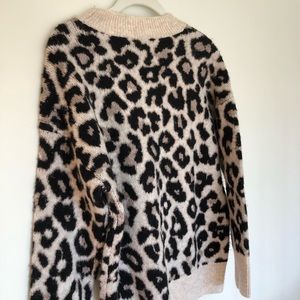 Vince Camuto Leopard Sweater
